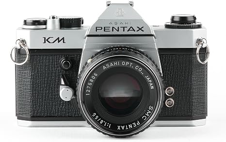 Pentax Asahi KM SLR Manual Focus Film Camera With Pentax 50mm Lens (Renewed)