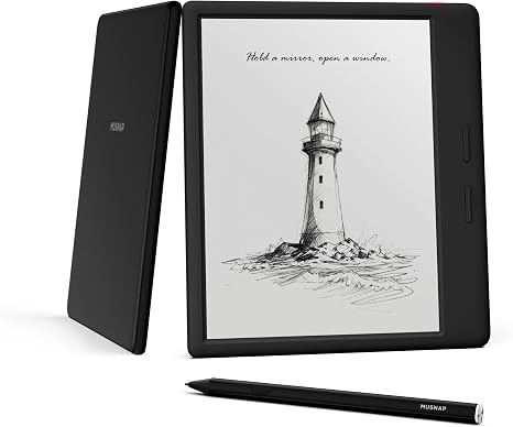 Ocean 64GB+4GB 7”eBook Reader Supports Handwriting, 7”E-Ink Paper Tablet with Long Battery Life for Reading and Writing (Not Included Musnap Stylus Pen)