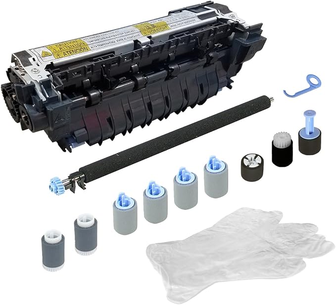 CF064A-AP (CF064-67902) Maintenance Kit for Laser Printer Series 600 M601 / M602 / M603 (110V) Includes RM1-8395 Fuser, Transfer Roller & Tray 1/2 / 3 Rollers