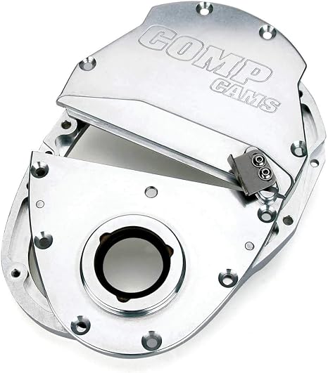 COMP Cams 310 Billet Aluminum Timing Cover for Small Block Chevy - 3 Piece