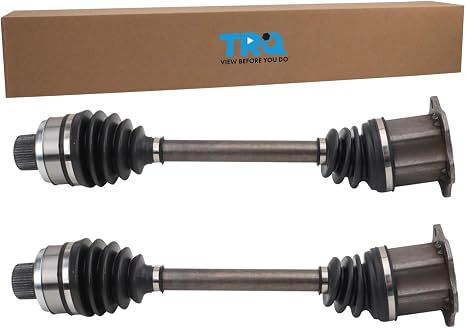 TRQ Front CV Axle Shaft Assembly Set Driver & Passenger Side