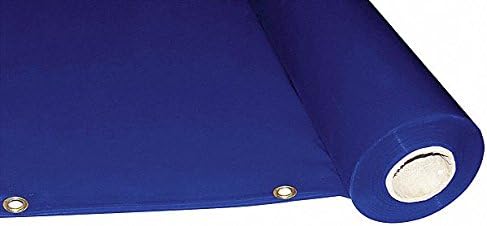 Welding Curtain Roll, 75ft. W, 5 ft., Blue