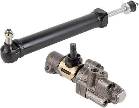 Power Steering Control Valve (w/ 4 Hose Port) & Ram Assist Cylinder (w/ 2 Hose Port) For Chevy Corvette 1963-1983 C2 C3 - BuyAutoParts 89-60011TW New