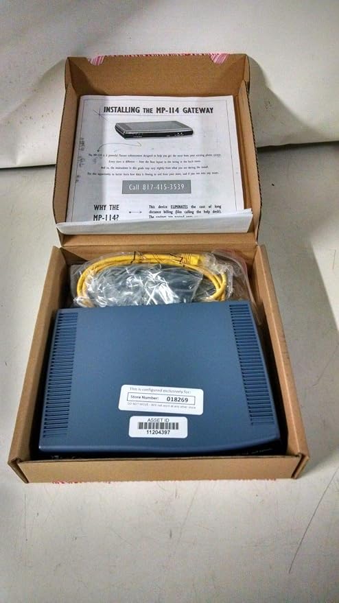 Audiocodes MP114 2FXS, 2FXO Ports - SIP MP114/2S/2O/SIP