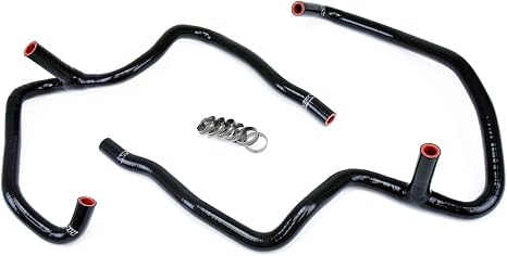HPS 57-1472-BLK XK Black Silicone Heater Hose Kit Coolant
