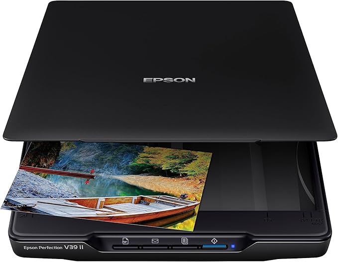 Epson Perfection V39 II Flatbed Photo Scanner 4800 dpi Optical Resolution