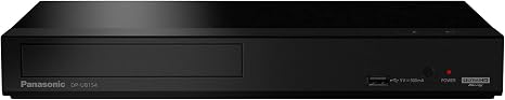 Panasonic 4K Blu Ray Player, Ultra HD Premium Video Playback and Hi-Res Audio - DP-UB154P-K DVD Player (Black)