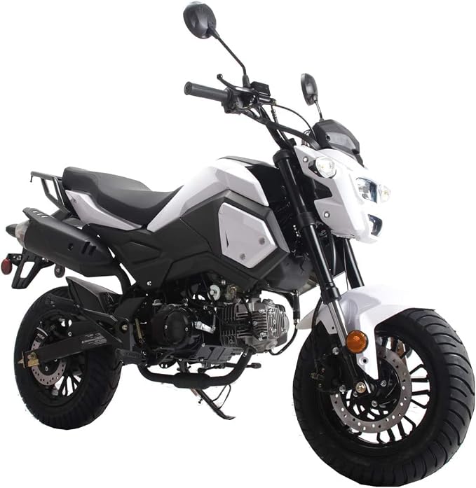 HHH Adults 125cc Motorcycle Bike Hellcat Vader Gas, 4 Speed, Street Bike, Sports Dirtbike, Street Scooter.