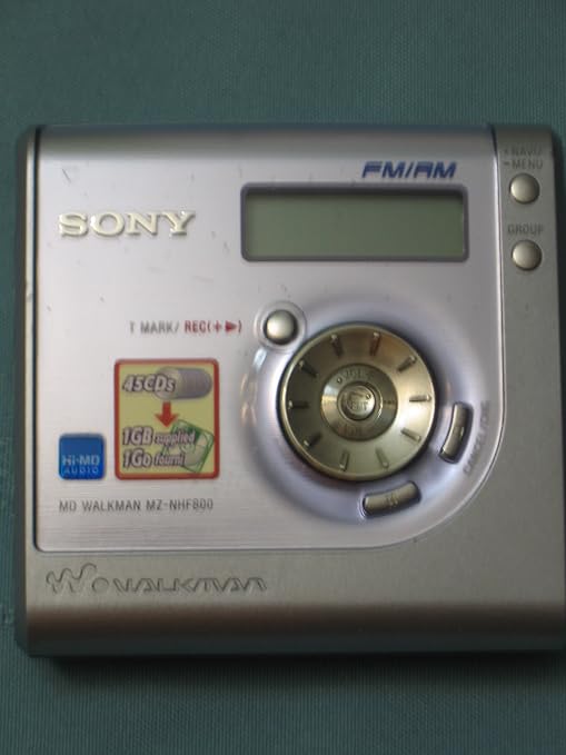 Sony MZ-NHF800 Hi-MD Minidisc Walkman Portable Music Player
