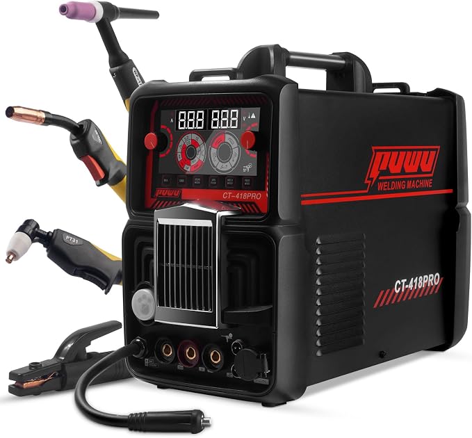 Plasma Cutter Welder Combo 6 in 1 Welding Machine 110V/220V