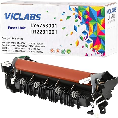 LY6753001 LR2231001 fuser Unit Replacement for Brother MFC-9140CDN MFC-9130CW MFC-9330CDW MFC-9340CDW HL-3150CDW HL-3140CW HL-3170CDW DCP-9020CDW Printers,110V (1- Pack)