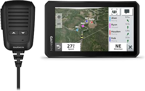 Garmin Tread Powersport Off-Road Navigator with Group Ride Radio, Group Tracking and Voice Communication, 5.5" Display, 010-02406-00 (Renewed)