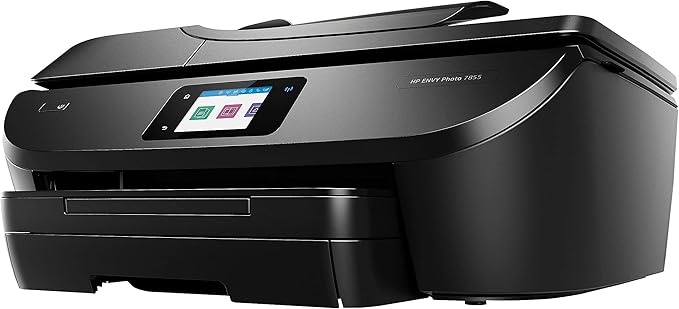 HP Envy Photo 7855 All in One Photo Printer with Wireless Printing, Instant Ink Ready, Works with Alexa (K7R96A)