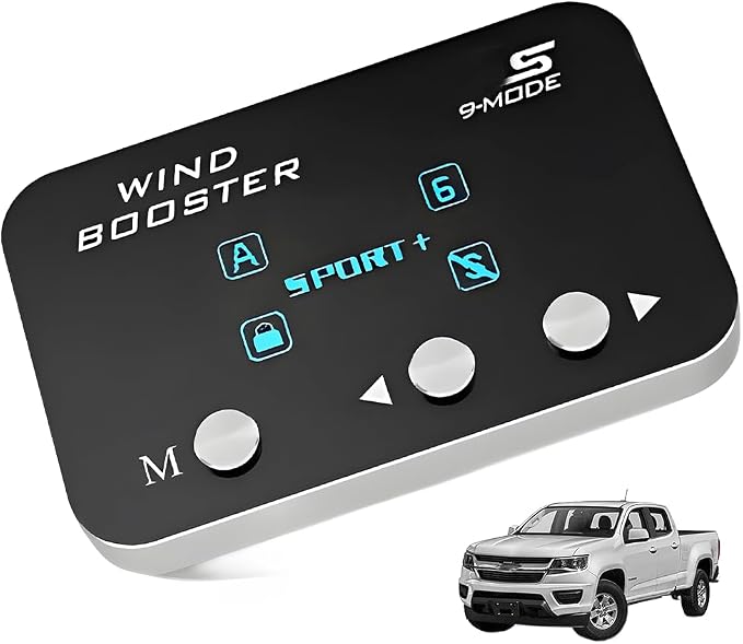 Throttle Response Controller Compatible for Chevy Colorado (2012-2022) GMC Canyon (2006-2022) Wind Booster Fuel Throttle Pedal Electronic Response Controller