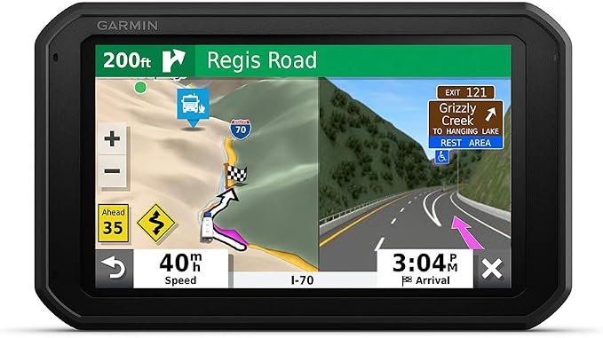 Garmin RV 785 & Traffic, Advanced GPS Navigator for RVs with Built-in Dash Cam, High-res 7" Touch Display, Voice-Activated Navigation