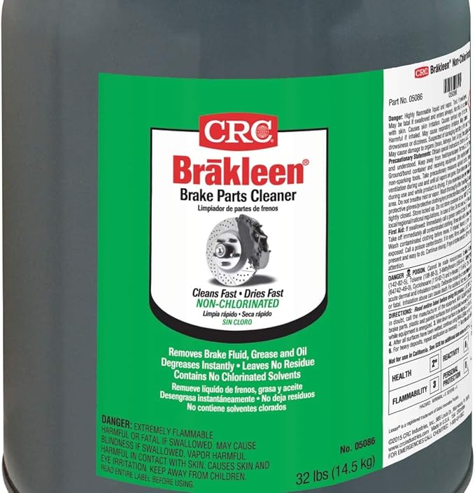 CRC 5086 Brakleen Brake Parts Cleaner, 5 Gallon