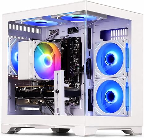 Gaming PC Desktop Computer - Ryzen 5 4500, Radeon RX 6500XT 4GB