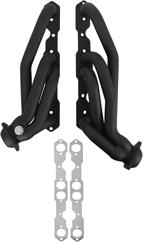 Flowtech 91830FLT Shorty Headers - Black Painted
