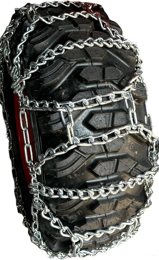 TireChain.com 15-19.5, 15 19.5 Duo Ladder Tractor Tire Chains Set of 2