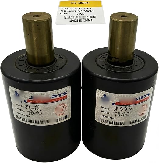 2X Top Upper Carrier Roller 04312-00500 03712-00500 Compatible for Takeuchi TB235 TB135 TB025 TB030 TB28FR TB130 TB035 TB030 TB125 TB138 FR TB228