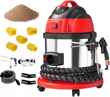 HTS558 1200W Walnut Blaster Kit for Intake Valve Carbon Cleaning