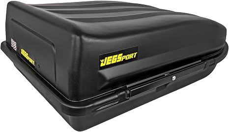 Rooftop Cargo Carrier, 18 Cu Ft Hardshell, Heavy-Duty, Made in USA