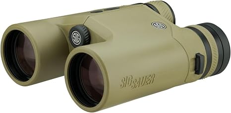 SIG SAUER KILO6K HDX 10x42mm Laser Binocular Rangefinder | Lightweight Tactical Hunting High Accuracy Up to 6000 Yards Reflective Range, Bluetooth Multiple Modes, Circle Reticle