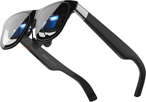 XREAL One Pro AR Glasses with X1 Chip, 171" 120Hz FHD Display, Native 3 DoF | 57°FOV, X-Prism Optics, Real 3D, XR Glasses for iPhone 17/16, Steam Deck, ROG, Mac, PC, Android & iOS, M (IPD 57-66mm)