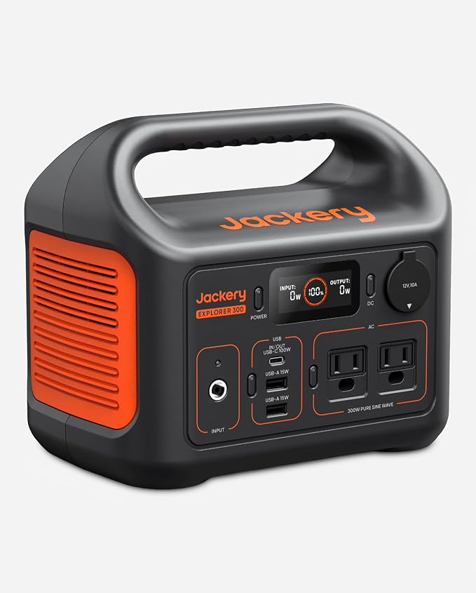 Jackery Explorer 300 Portable Power Station,292Wh