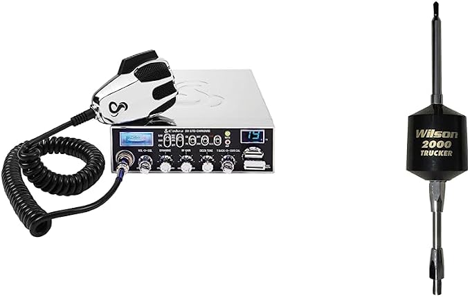 Cobra 29 LTD Professional CB Radio and Wilson Antenna Bundle