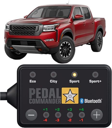 PEDAL COMMANDER for Nissan Frontier NP300 2006-2026 Throttle Response Controller - 4 Driving Modes & App Control, Plug & Play, On-Road & Off-Road Throttle Controller Mods, Frontier Accessories