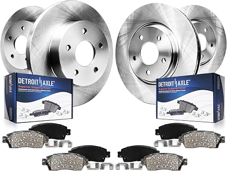 Detroit Axle - Brake Kit for 2011-2020 Toyota Sienna, 2014-2019 Highlander