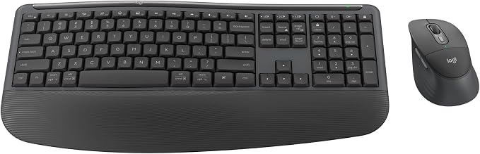Logitech Signature Comfort Plus MK880 Keyboard and Mouse Combo - Graphite