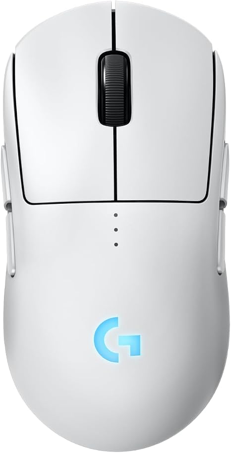 Logitech G PRO 2 Lightspeed Ambidextrous Wireless Gaming Mouse - White