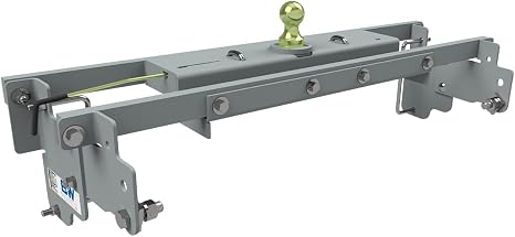 B&W Trailer Hitches Turnoverball Gooseneck Hitch - GNRK1062 - Compatible with 2001-2007 Chevrolet/GMC 3500 Trucks