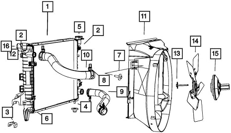 Mopar 5202 8877AC, Engine Cooling Fan Clutch