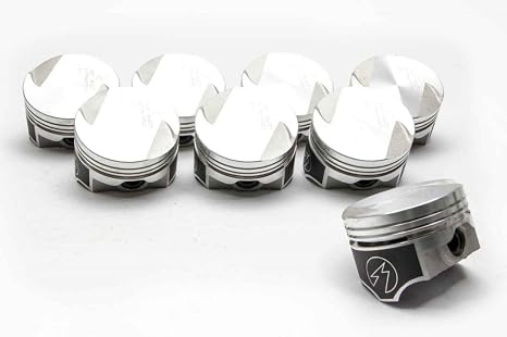Set of (8) Sealed Power L2379F +.030 over size Pistons & Moly ring set compatible with Ford Mercury 351C Cleveland. 4.030 Bore diameter.