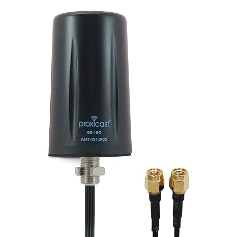 4G / 5G 2x2 MIMO Low Profile Panel Mount Antenna