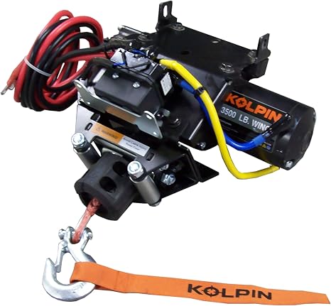 HONDA® ATV KOLPIN QUICK-MOUNT WINCH 3500 LB SYNTHETIC ROPE