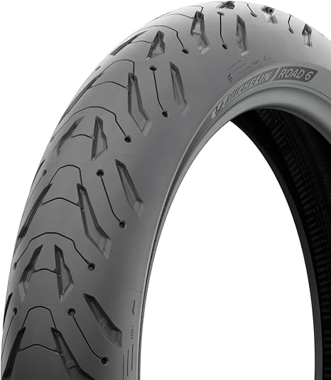 MICHELIN Road 6 Front Tire, black, 120/70ZR-17 (58W) (26276)