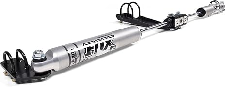 BDS Suspension Fox 2.0 Dual Steering Stabilizer Kit for 07-18 Jeep Wrangler JK | JKU