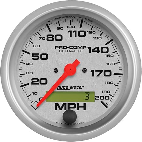 AUTO METER 4486 Ultra-Lite in-Dash Electric Speedometer
