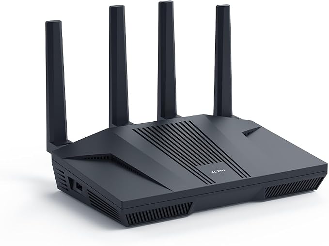 GL.iNet GL-MT6000 Flint 2 Wi-Fi 6 Gaming Router Dual 2.5G Ports