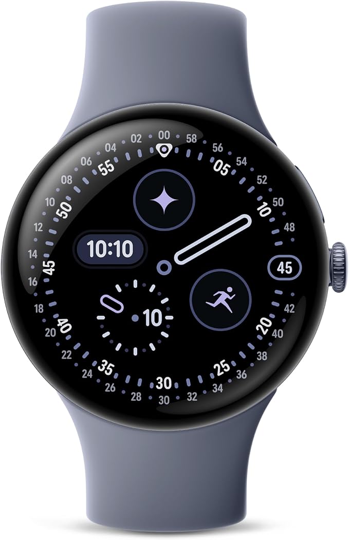 Google Pixel Watch 4 (45mm) - Smartwatch - Moonstone Active Band - Wi-Fi