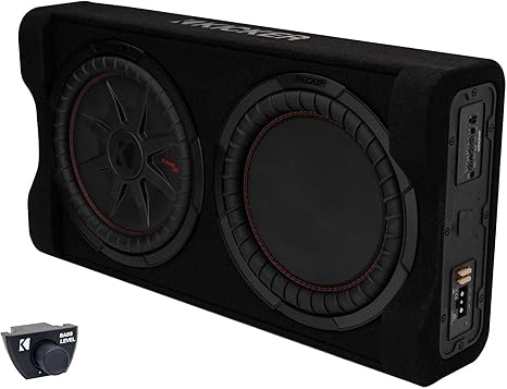 KICKER 51PTRTP12 - TRTP 12" 500w Powered Down Firing Loaded Subwoofer Enclosure