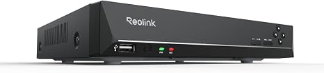 REOLINK RLN8-410 8CH NVR Network Video Recorder PoE Security Camera System | Only Work with REOLINK 16MP/12MP/8MP/5MP/4MP PoE IP Camera, 24/7 Recording to Pre-Installed 2TB Hard Drive