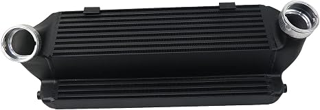 Front Mount Intercooler fit 2007-2016 BMW 135i E82 335xi Z4 E89 35is E91 E92 E93 Black