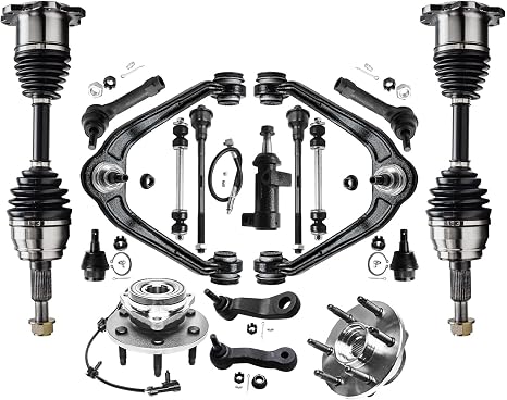 Detroit Axle - 4WD Front Suspension Kit for 1999-2006 Chevy Silverado 1500