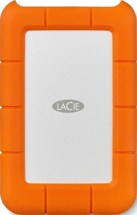 LaCie Rugged Mini 5TB, Draagbare Externe Harde Schijf, 2.5", voor PC and Mac, Schok- en valbestendig, Data Rescue Service (B07WW1RJ9R)