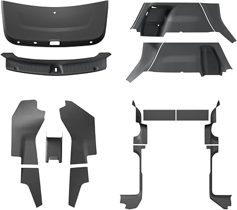 LUCKEASY 17PCS Interior Suits for Tesla Model Y Juniper 2025 2026